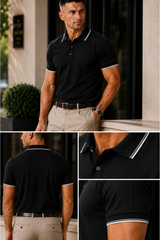 Solo Formali X Todo Basique Luxe Polo  (100% Mercerised Cotton collared tshirt)