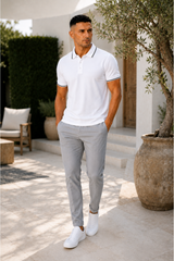 Solo Formali X Todo Basique Luxe Polo  (100% Mercerised Cotton collared tshirt)