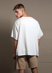 Printed Busy Doing Nothing Oversized T-shirt  (100% Cotton oversized tshirt)