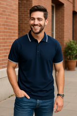 Solo Formali X Todo Basique Luxe Polo  (100% Mercerised Cotton collared tshirt)