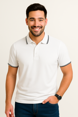 Solo Formali X Todo Basique Luxe Polo  (100% Mercerised Cotton collared tshirt)