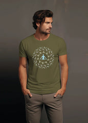Yoga Surya Namaskar Core Crew (100% Cotton round neck tshirt)