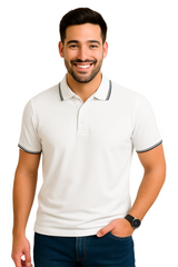 Solo Formali X Todo Basique Luxe Polo  (100% Mercerised Cotton collared tshirt)